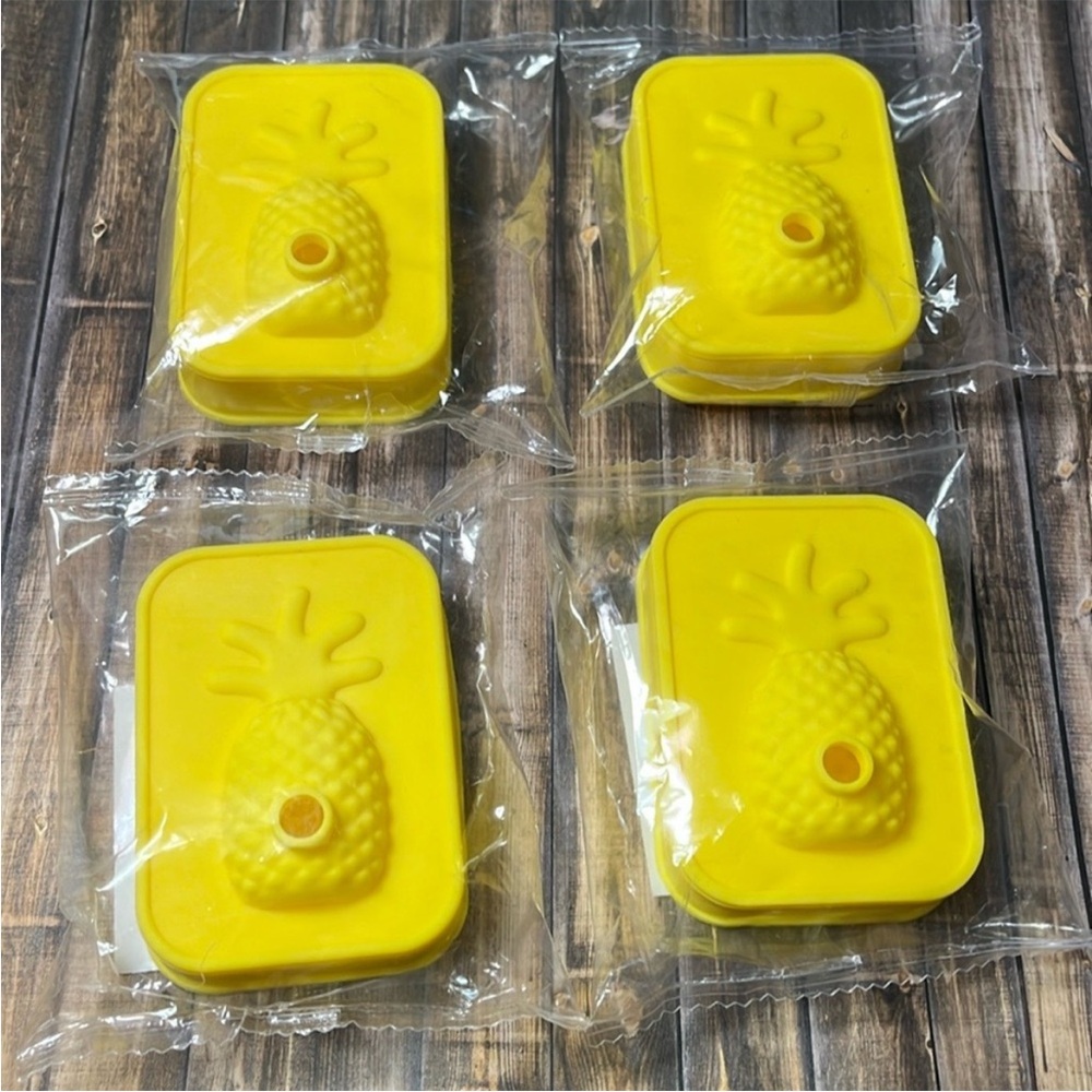 5for$10 Ice Cube, Resin, Chocolate Candy Silicone Pineapple Mold Pack of 4